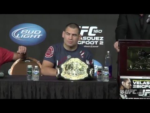 UFC 160: Post-fight Press Conference Highlights