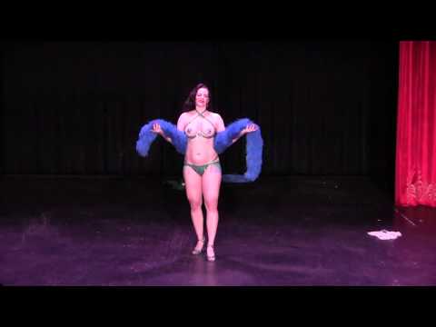 RUBY SPENCER PERFORMING  AT THE 9TH ANNUAL KC BURLESQUE FESTIVAL