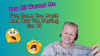 You All Warned Me And Now I Am Paying For It #fyp