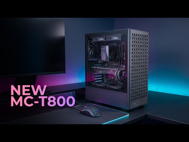 Torre ATX Mars Gaming MC-T800 4 Ventole FDB Mesh Frontale USB-C Bianco video