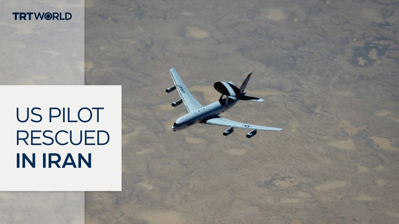 US forces rescue pilot from downed F-15 in Iran