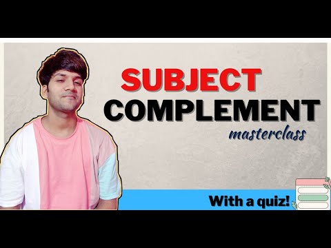 Subject Complement in English || Basic + advanved English lesson @EnglishWithAshish