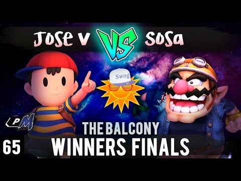 PM @ the Balcony 65 -  Winners Finals ft. Jose V (Ness) VS R3|Sosa (Wario)