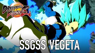 Dragon Ball FighterZ - PS4/XB1/PC - SSGSS Vegeta (Character intro video)