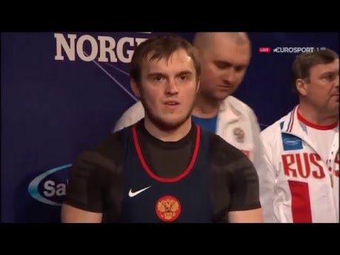 2016 European Weightlifting 94 kg