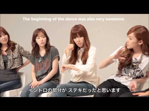 [ENG SUB] 1080p HD 120930 SNSD's Reactions to HOOT MV (Part 4)