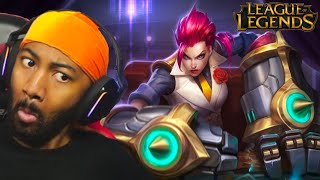 Arcane Fan Reacts to EVERY League of Legends Skin (Piltover &amp; Zaun)