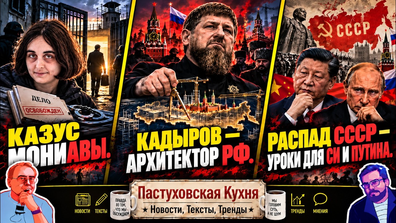 Казус Мониавы. Кадыров - архитектор РФ. Распад СССР - уроки для Си и Путина. Па?