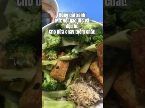 Bông cải xanh xào tỏi. Món ngon giàu dinh dưỡng cho bữa cơm chay!