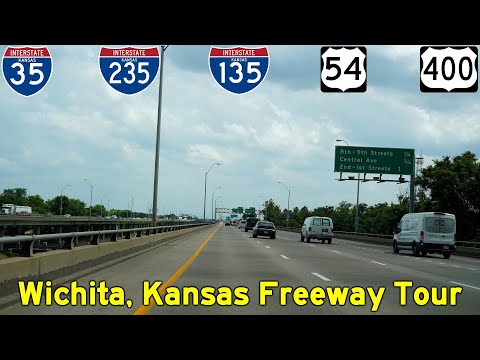 2K22 (EP 49) Wichita, Kansas Freeway Tour (I-35, I-135, I-235, US-54/US-400, & K-96)