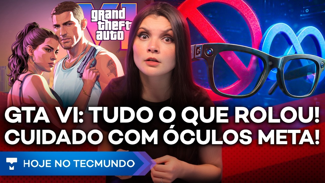 GTA 6 NA NETFLIX: TODAS AS NOVIDADES! ROBÔ SUPERA USAIN BOLT! ADEUS, HDMI?! CELULAR COM 10.000 mAh +