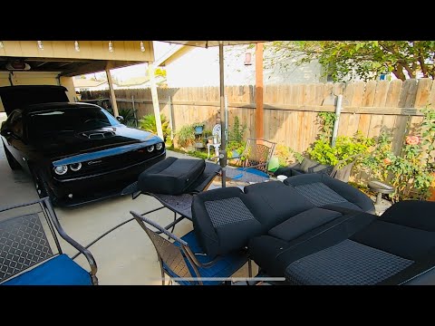 HOW TO REPLACE YOUR DODGE CHALLENGER SEAT COVERS [ NOT AS EASY AS YOU THINK! ]