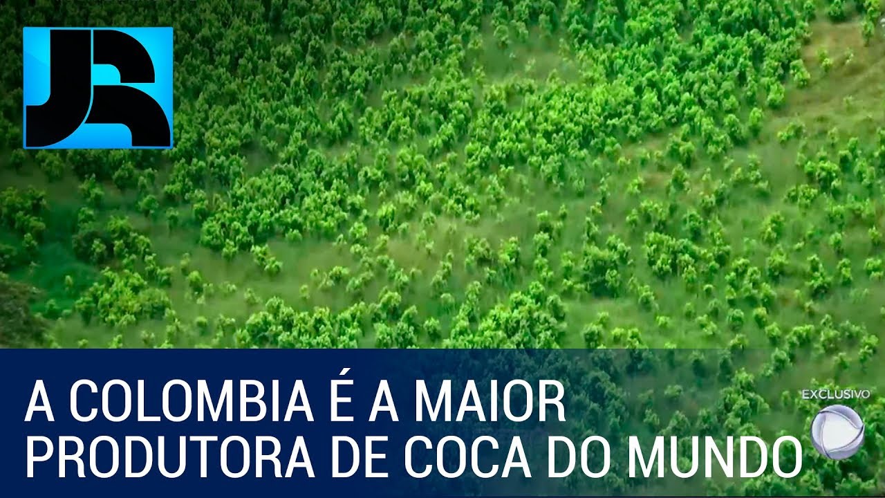 Equipe do Jornal da Record entra em produções clandestinas de coca na Colômbia