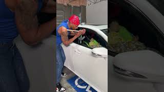 Experienced mechanic open car window with plunger  #Shorts