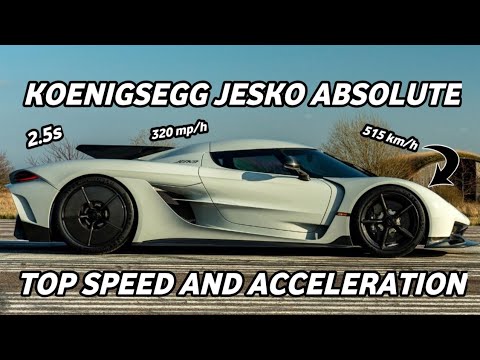 Koenigsegg Jesko Absolut acceleration (Probability)
