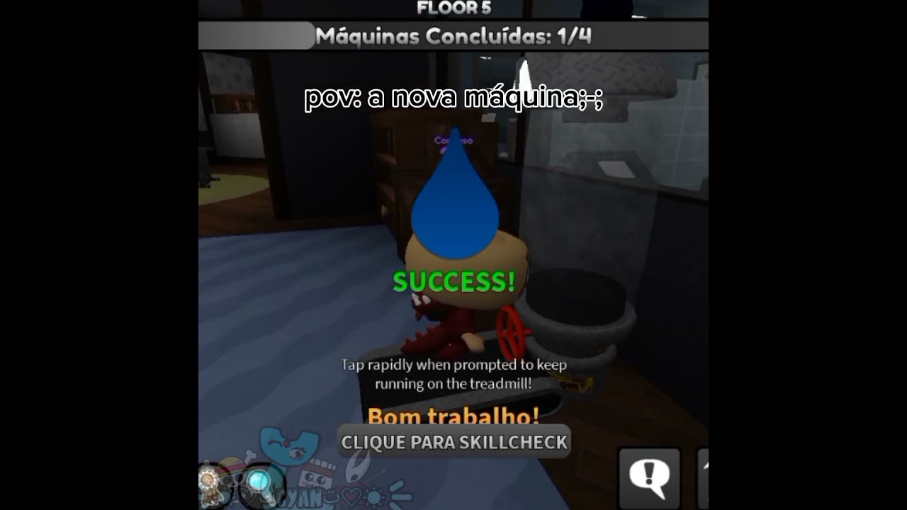 a Qwel nos obrigando a fzr esteira💔 #força #foryou #fyp #dandysworld #roblox #capcut #scrr #abu #kk