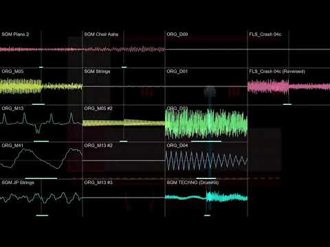 (OUTDATED, V4) Undertale OST: 051 - Another Medium (Oscilloscope View)