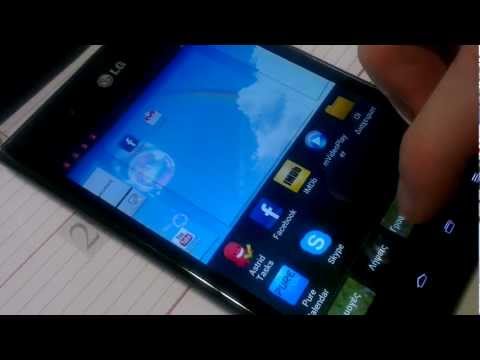 How to edit your LG Vu adding widgets and apps
