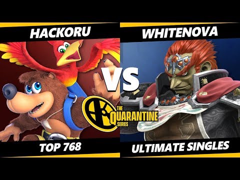 The April Minor Top 768 - Hackoru (Banjo & Kazooie) Vs. WhiteNova (Ganondorf) Smash Ultimate - SSBU