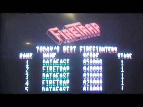 Commodore 64 [FIRETRAP] Gameplay