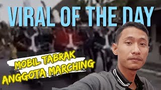 VIRAL HARI INI: Video Honda Jazz Tabrak Rombongan Marching Band