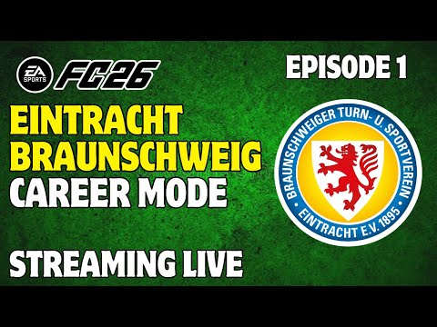 Most Realistic FC 26 Career Mode - EINTRACHT Braunschweig RTG | Part 1