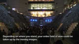 preview picture of video 'Yokohama Odyssey — Dockyard projection mapping'