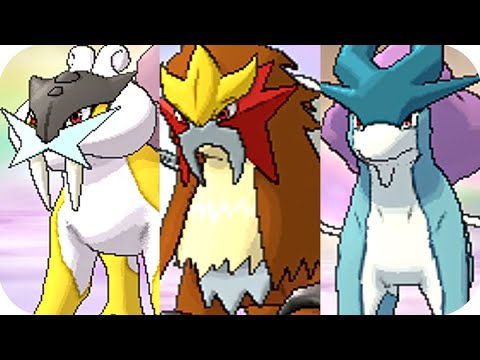Pokémon Omega Ruby & Alpha Sapphire - Legendary Beasts Location and Battle (HQ)