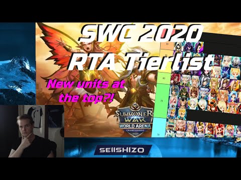 Season 14 and SWC2020 G3 RTA Tier list, My Biased Opinion! Stream VoD (Long video*) - Summoners War