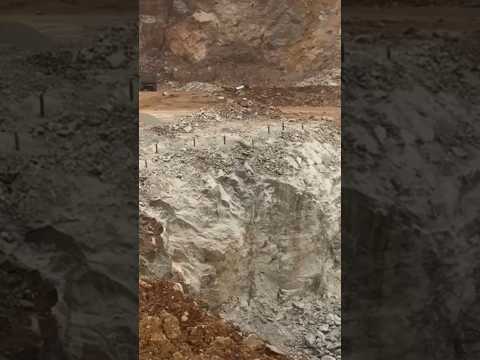 New CO2 Rock Blasting Technology - Non Explosive Blasting #rockblasting  #quarrying #mining