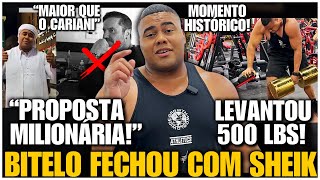 ABSURDO! BITELO PODE SUPERAR CARIANI E RECEBE PROPOSTA MILIONÁRIA DE SHEIK ÁRABE