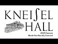 Kneisel Hall 2025 Week One Faculty Concert
