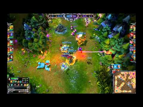 Quadra kill with Shaco