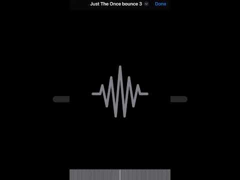 Just the once bounce 3