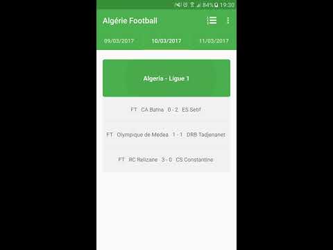 Algeria Football Ligue 1 Video