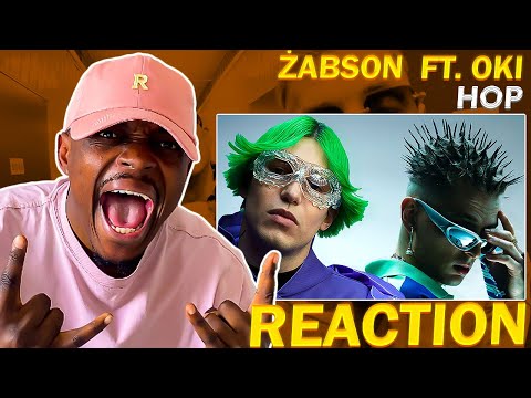 A YOUNG LEOSIA DISS ??? Żabson - Hop feat. OKI (REAKCJA!!!)