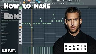 Fl Studio | How to make EDM like Calvin Harris etc...| Free Flp