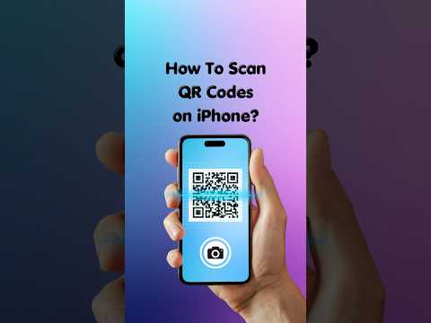 How To Scan QR Codes on iPhone? #qrcode