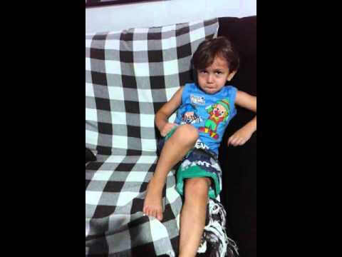 Tutu de castigo porque bateu no Leo