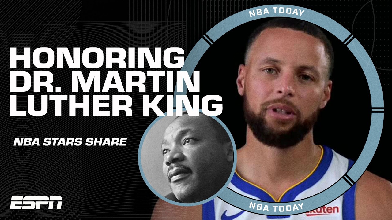Steph Curry shares why he strives to honor the legacy of Dr. Martin Luther King Jr. 👏 | NBA Today