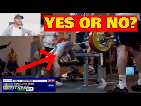 Eddie Berglund 1st Place Bench Press (HE DID IT AGAIN)