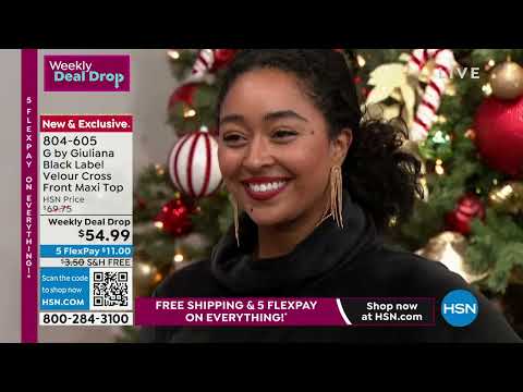 HSN | Black Friday Now - G by Giuliana Rancic Fashions 11.06.2022 - 04 PM