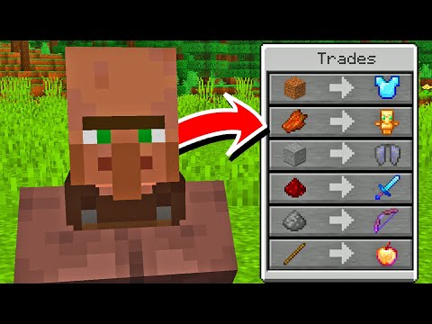 Minecraft, Men Villager TRADES Er OP! (Part 1)