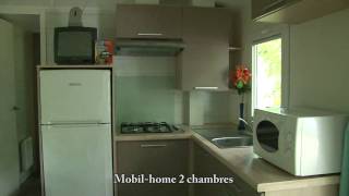 preview picture of video 'Mobil-home 28m² - Camping les 2 Vallées'
