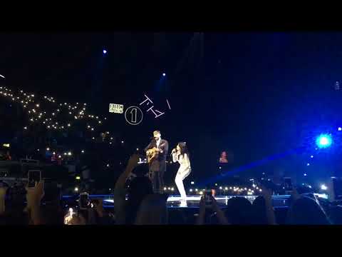 Camila Cabello and James Arthur - "Say you won't let go" live at #R1TeenAwards