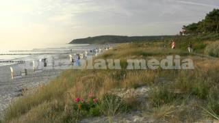 preview picture of video 'Stock Footage Europe Germany Baltic Sea Beach Vitte Hiddensee Island Ostsee Urlaub Strand Travel'