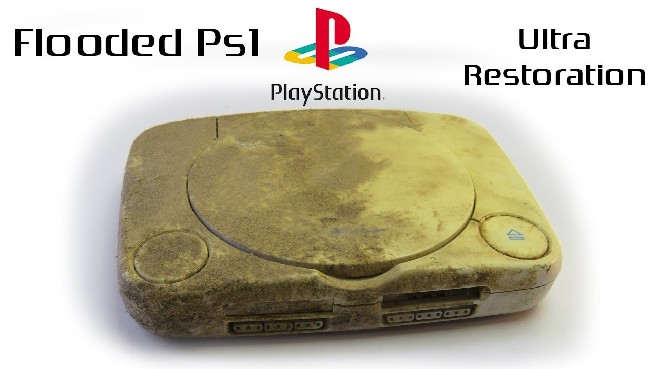 🛠️The Most Rusted and Challenging PS1 Restoration Ever🎮 Ultimate Flooded PS1 Restoration!