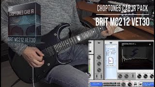 Video thumbnail for Cabinet IR | Brit MC212 Vet30 | Playthrough (Marshall 2x12 + WGS Veteran 30) by ChoptonesOfficial