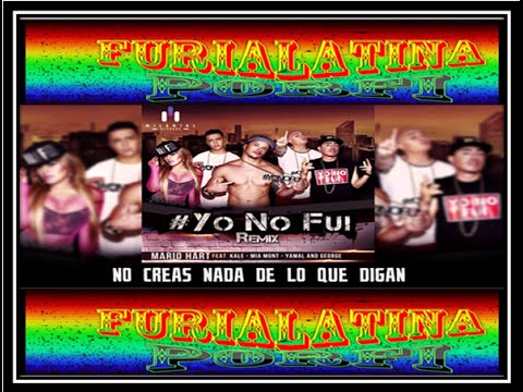 Yo no Fui (Remix) Mario Hart FT Mia Mont, Kale & Yamal and George(Video Letras) REGGAETON 2015