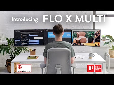 Introducing, Flo X Multi | The Ultimate Monitor Arm for Dual & Triple Screen Setups